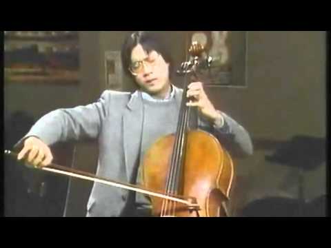YO-YO MA -- Bach´s Bourree - Suite No. 3