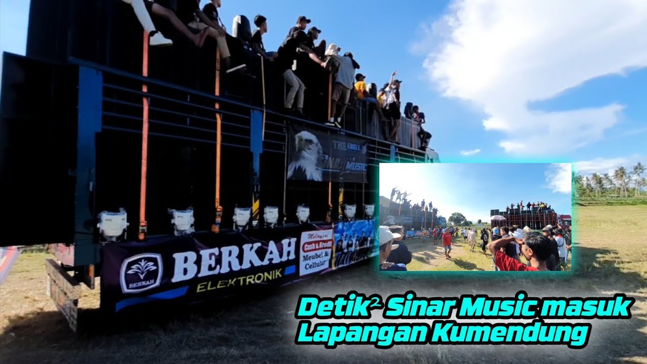 Detik-Detik Sinar Music Masuk Lapangan Kumendung - Full Bacotan Disambut Peserta Sound Lain