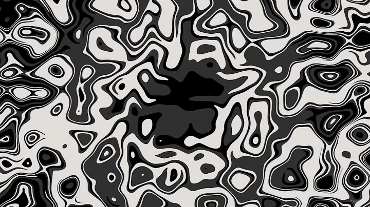 10-Hour Black and White Abstract Wallpaper – Hypnotic Monochromatic  Op Art Screensaver