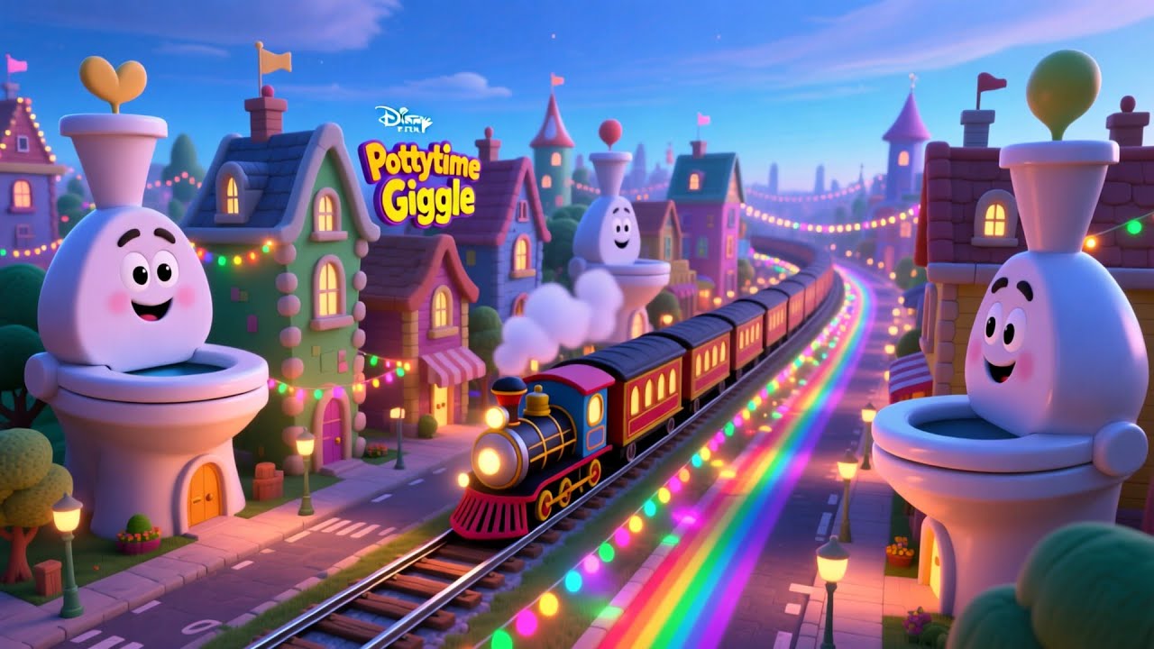Pottytime Giggle Train 🚽🚂🍼 | Kids Fantasy Song | Learn Happy Potty Habits with Fun