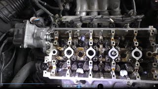 Замена маслосъемных колпачков на Хонда CRV 2000 года Honda CRV RD1  2часть