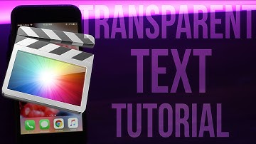 Shiny Text Effect Tutorial Final Cut Pro X