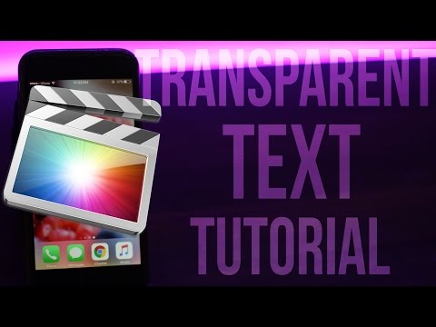 Shiny Text Effect Tutorial Final Cut Pro X @AbdulMoizFarooq