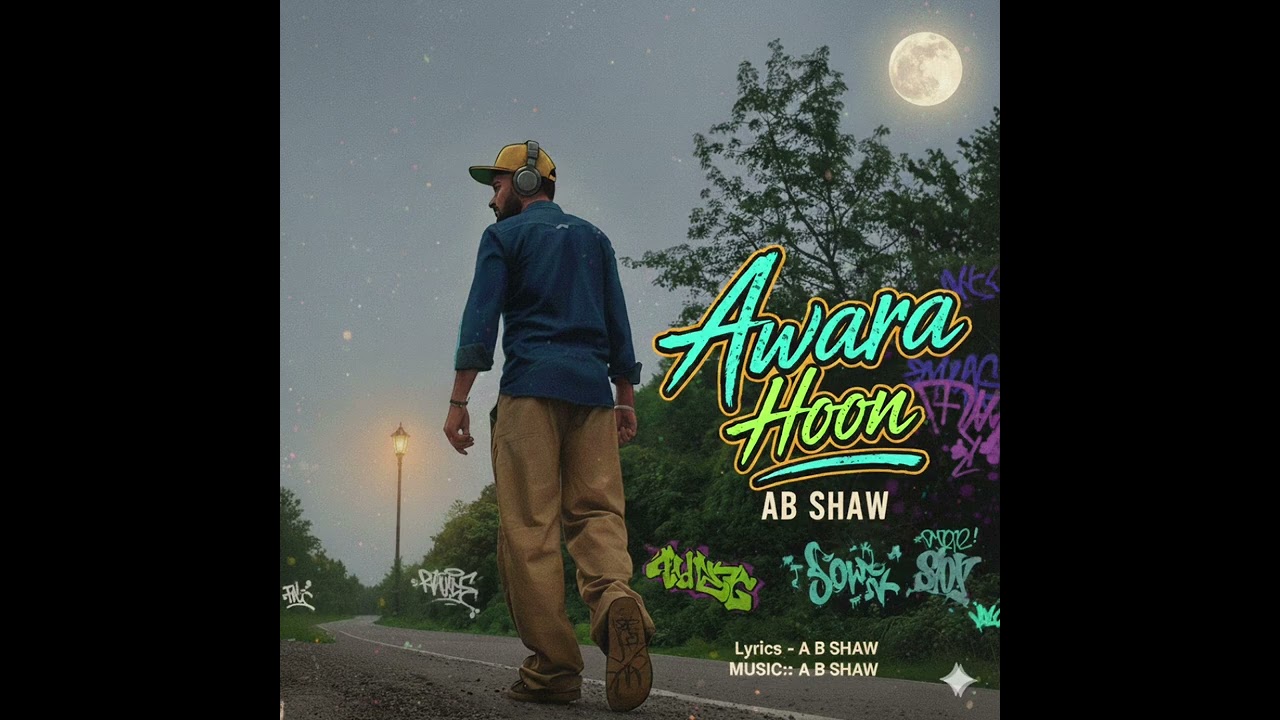 AWARA HOON | Deep Hip Hop Song | AB SHAW | Sad Rebel Vibes | Official Audio