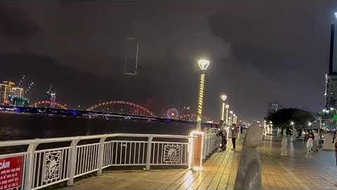 Cầu Rồng, Sông Hàn lung linh về đêm | Nhịp sống Đà Nẵng