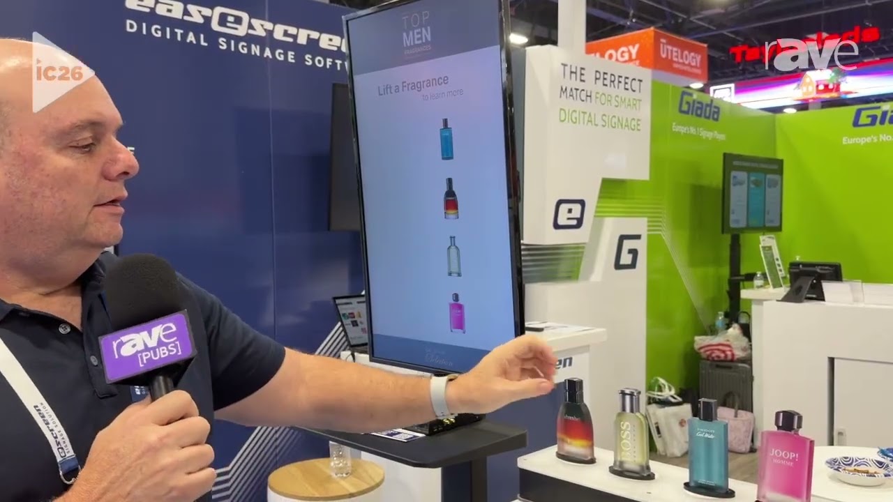 InfoComm 2026: Easescreen Exhibits Lift and Learn For Making Orginary Signage Interactive
