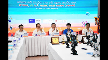 Hop báo Cuộc thi Vô địch Quốc gia STEM, AI và Robotics 2024