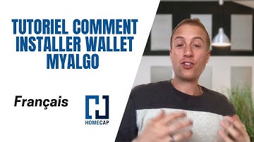Tutoriel comment installer Wallet myAlgo Portefeuille Algorand & Tinyman swap Francais