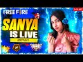 🔴[LIVE] New Year New Victories🔥 Free Fire Live With Sanya🔥#facecam  #freefire #girlgamer #classyff