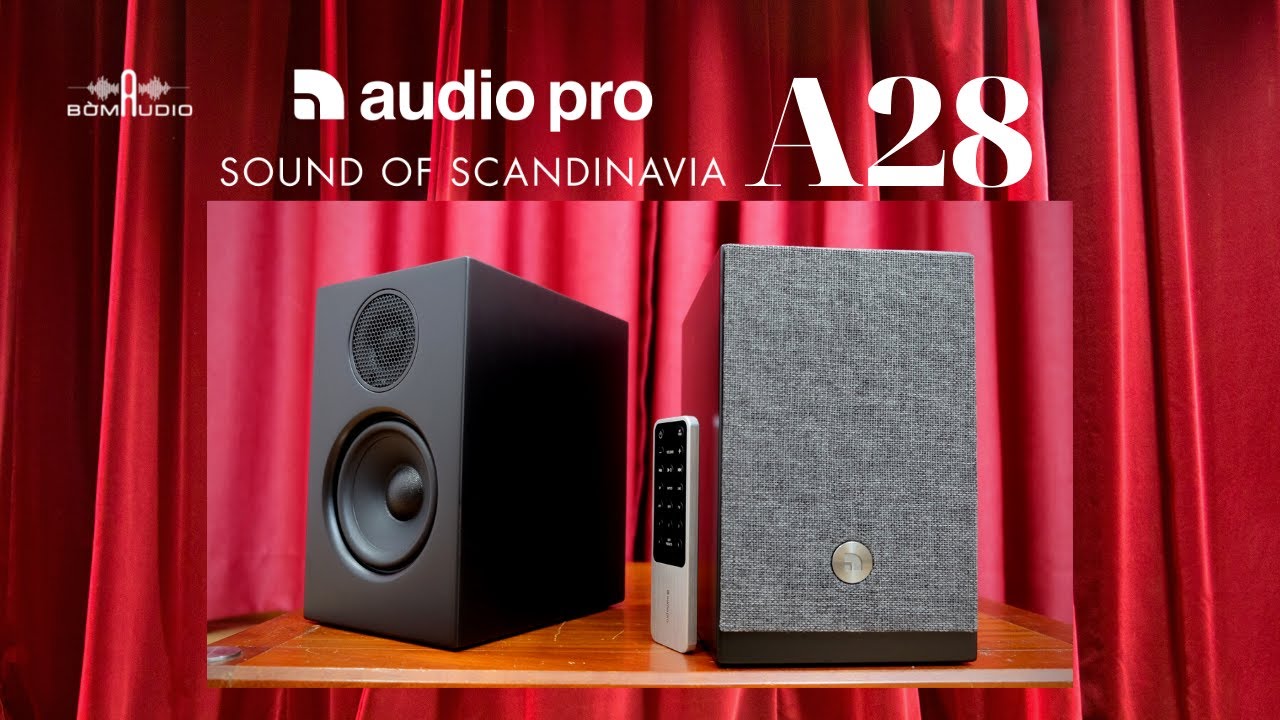 AUDIO PRO A28 Soundbar Killer Cặp Loa Active Booksheft Mong Chờ