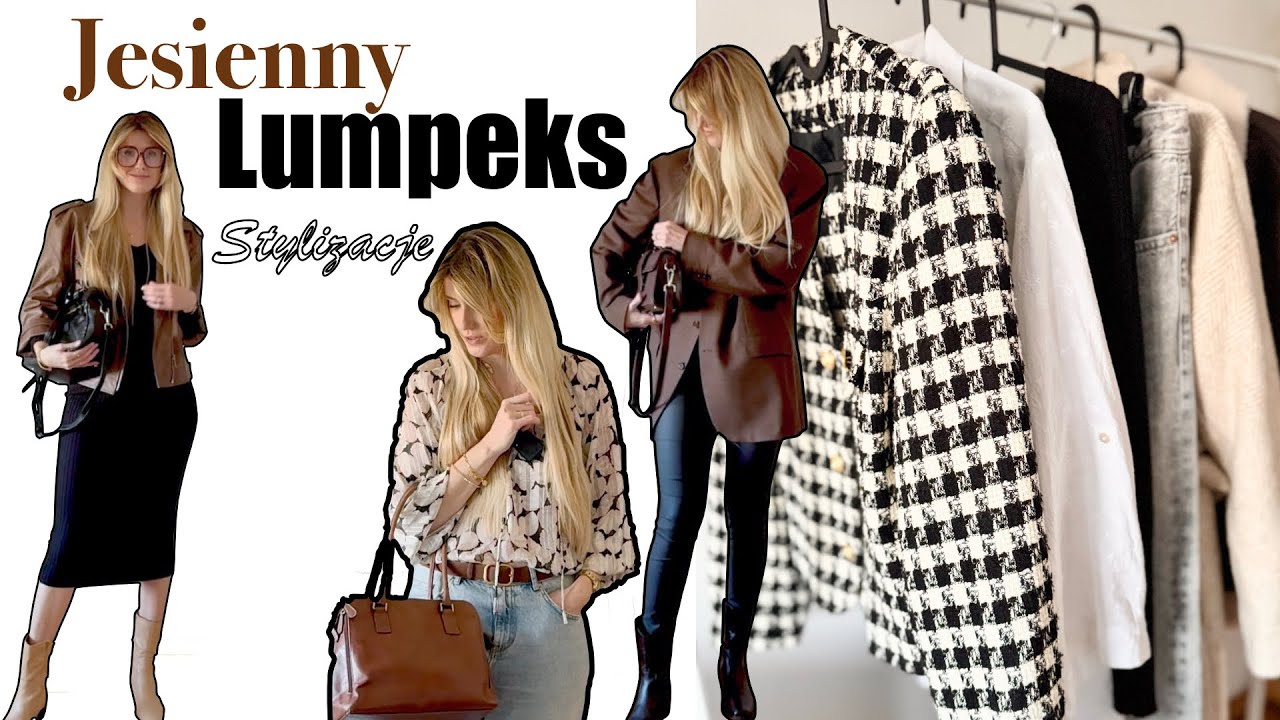 ŚWIETNE RZECZY z Lumpeksu i Vinted! Jesienny haul Lumpeskowy! Podstawy Garderoby!