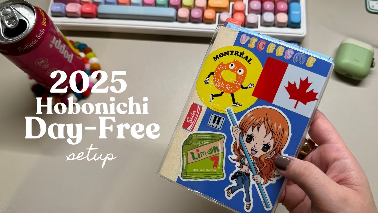 Plan with Me ⎮ Hobonichi Day Free 2025