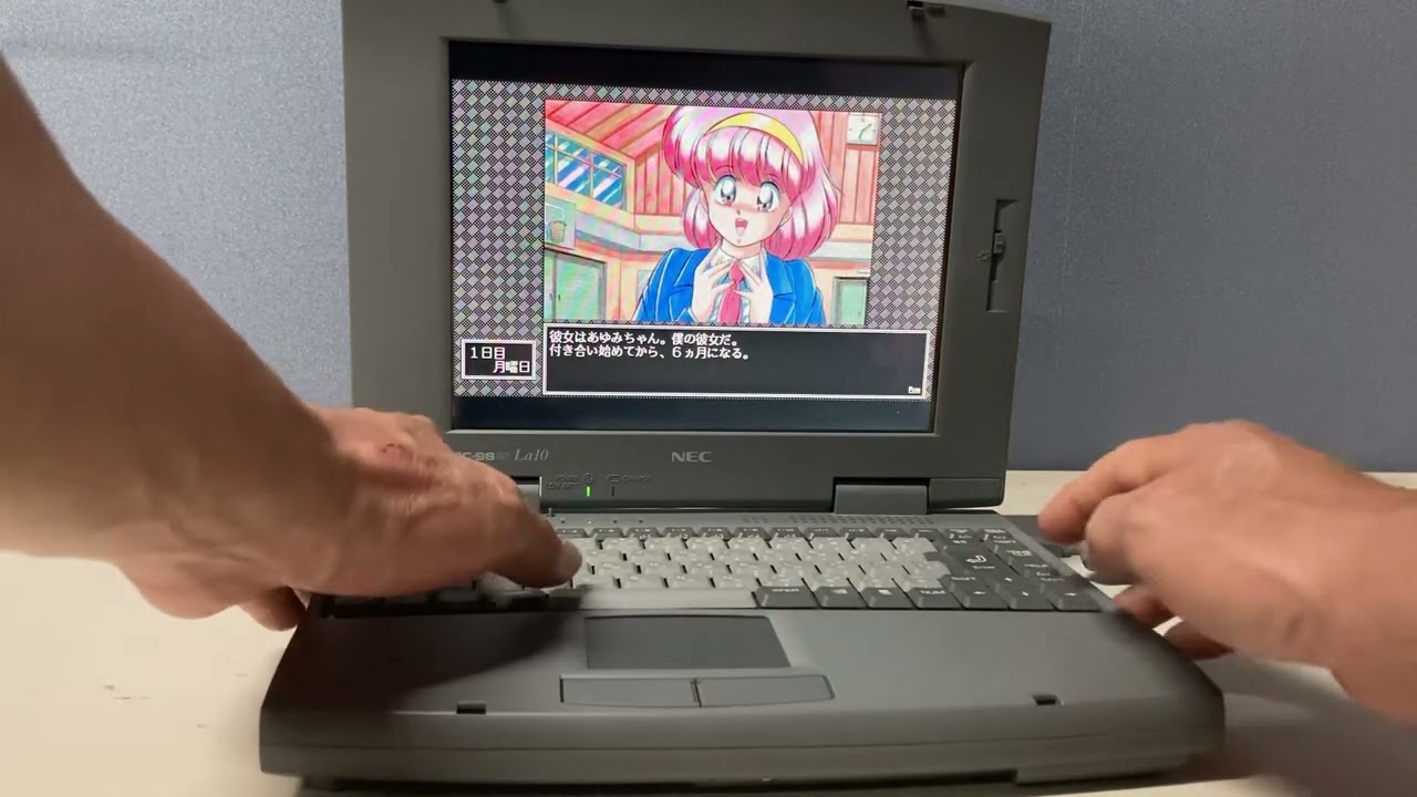 整備済み SSD換装 NEC PC-9821La10 ノートPC レトロゲーム SSD換装 NEC