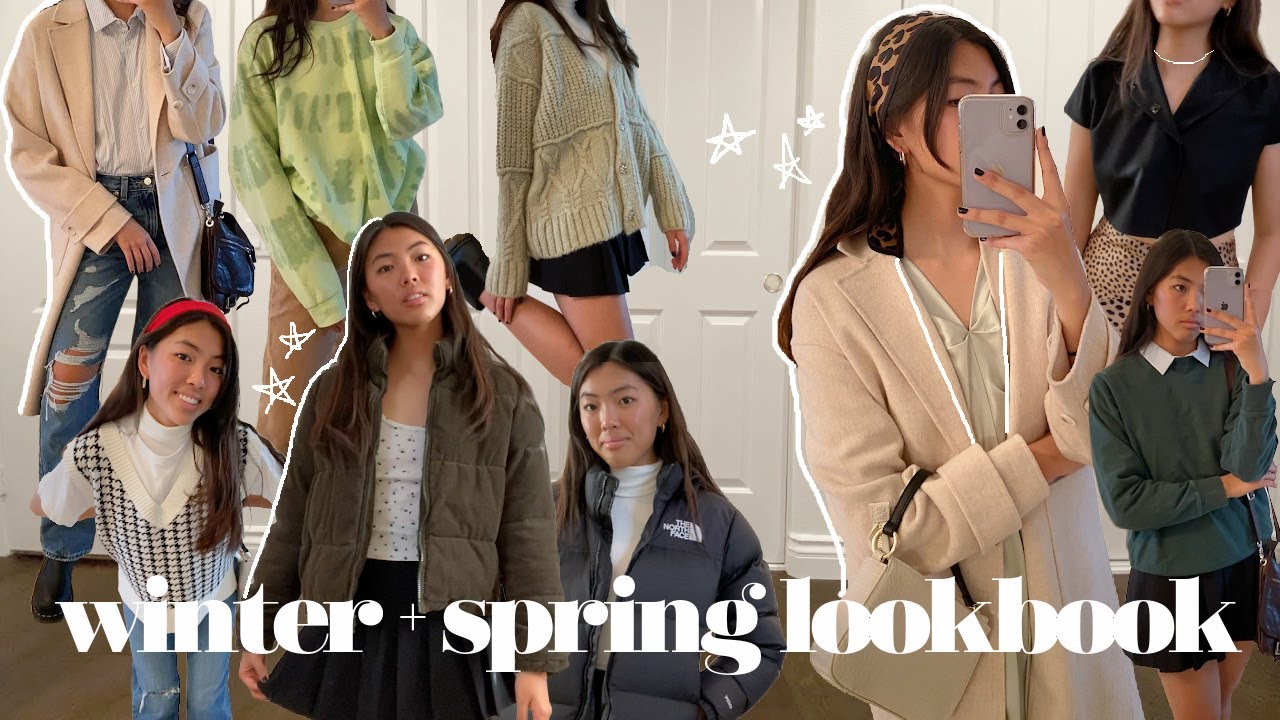 30 winter & spring outfits *pinterest-inspired lookbook* 2021