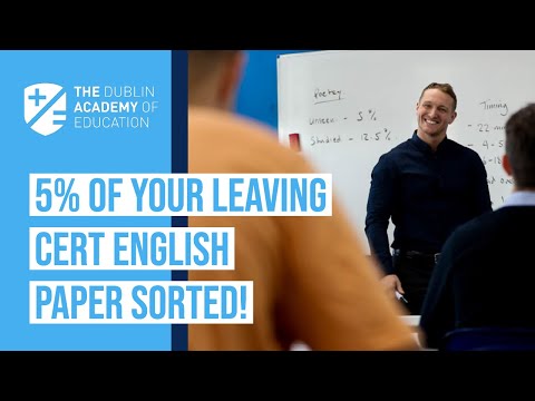 5% Of Your Leaving Cert English Paper - How To Approach Unseen Poetry
