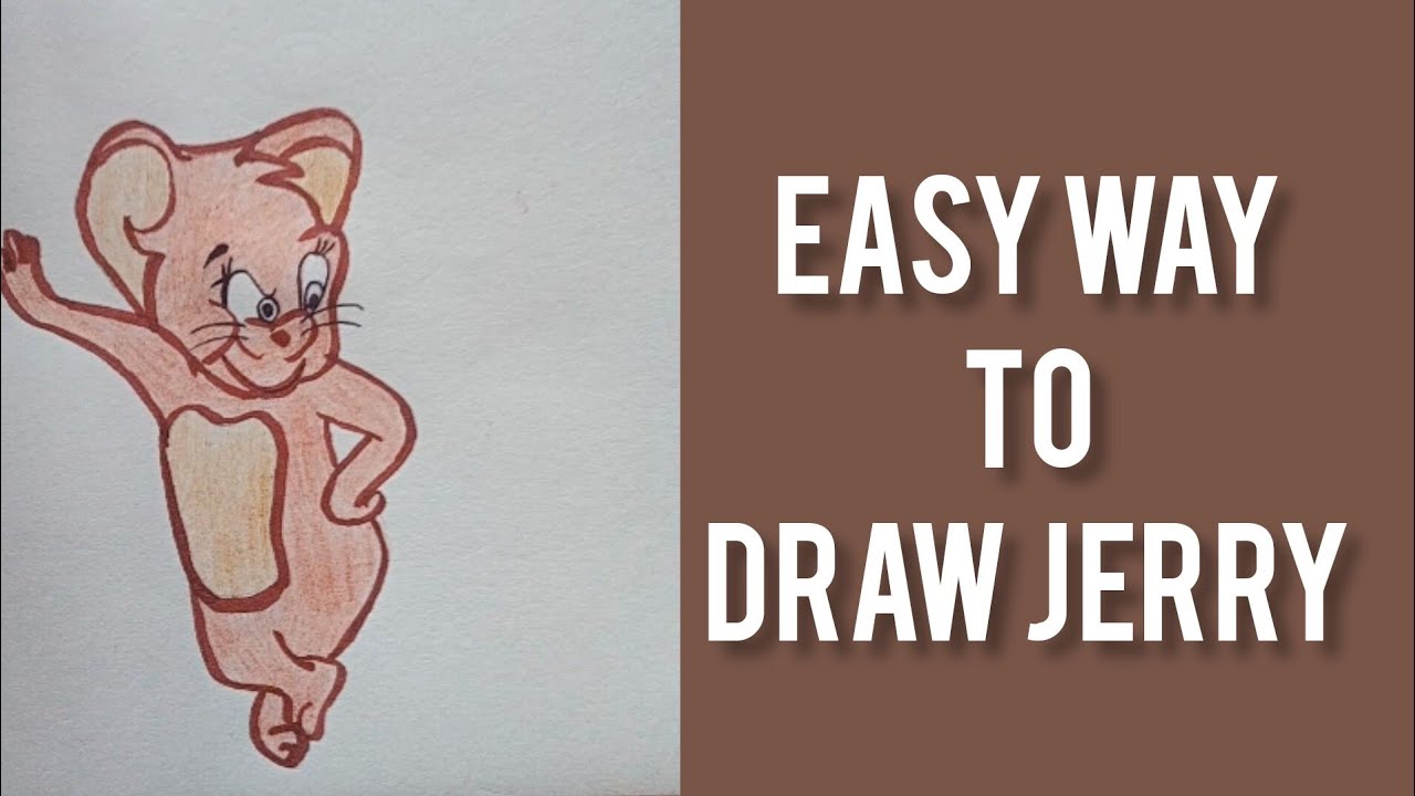Draw Jerry Rescue how to draw jerry// how to draw jerry easy #viral #viralvideo #video # ...