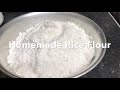 Homemade Rice Flour