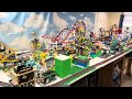 Lego Gingerbread Train on the move!