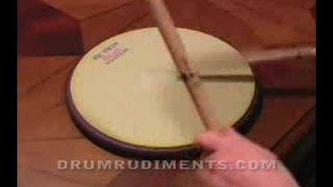 Drum Rudiments #5 - Triple Stroke Roll - DrumRudiments.com