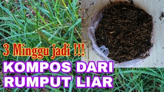 Making Compost from Wild Grass || Agricultural Business Ideas