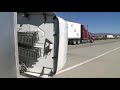FONTANA: Wind topples second big rig on Interstate 15