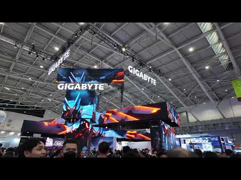 jalan-jalan ke boothnya GIGABYTE AORUS - Computex 2026