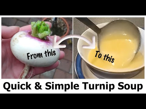 Simple Turnip Soup Recipe