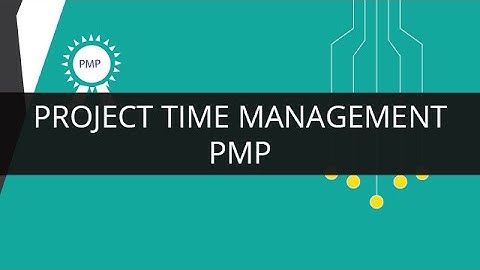 Project Time Management PMP | What is Time Management | PMP Training Video | Edureka
