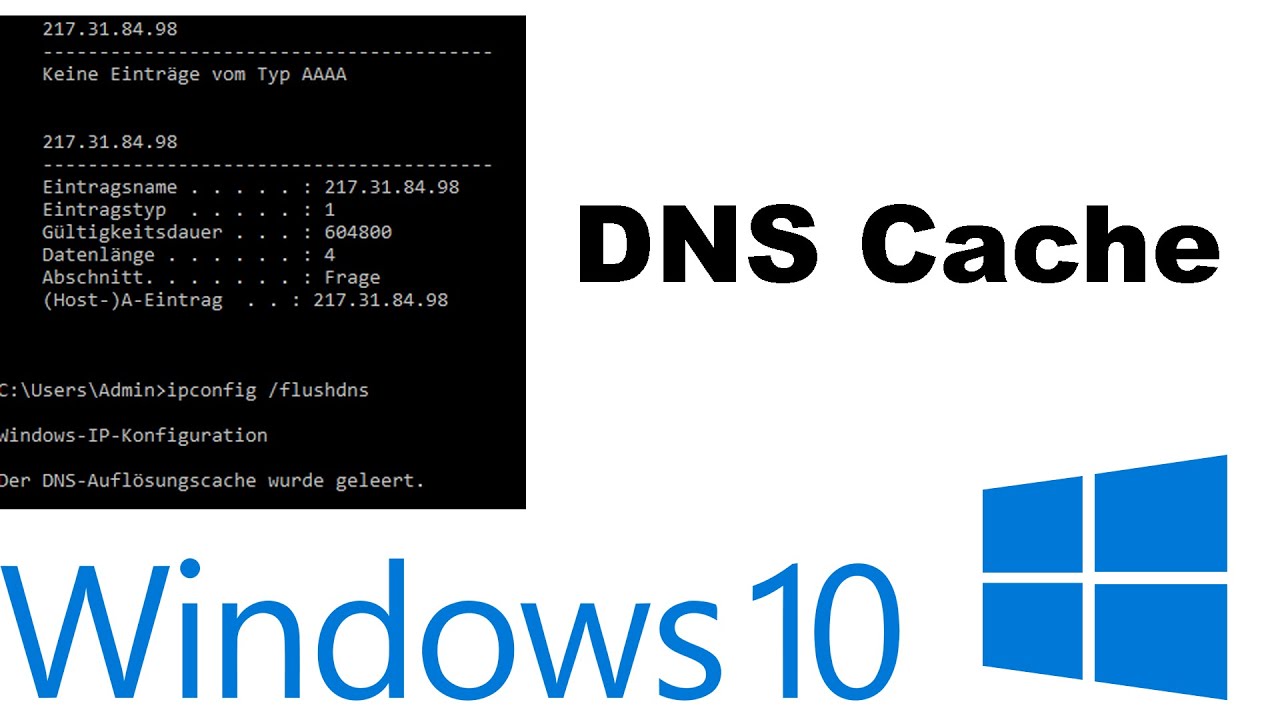 DNS cache löschen (leeren) in Windows 24 (Anleitung)