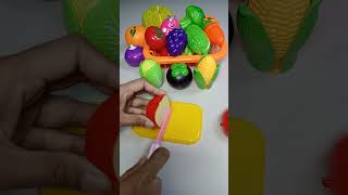 Satisfying with Unboxing Cutting Vegetables, Fruits, Pizza, Egg, Fish Toys Review | ASMR