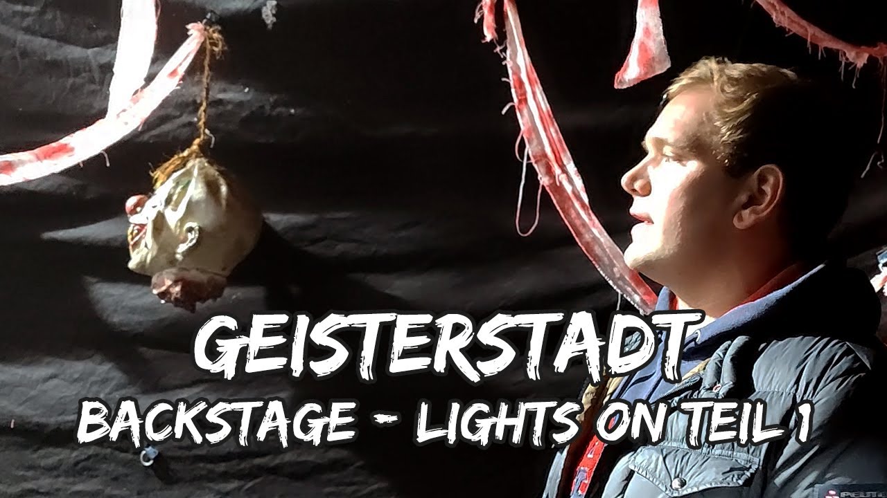 GEISTERSTADT Fellerhoff / Backstage-Tour mit Licht an! / Teil 1