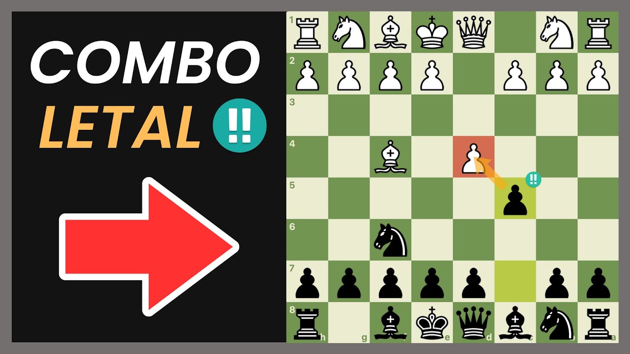 LA APERTURA MÁS LETAL para GANAR en AJEDREZ (contra 1.d4) 