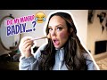 I DID MY MAKEUP BADLY TO SEE HOW....WOULD REACT....| Charlotte Crosby