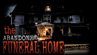 NIGHT inside LARGEST ABANDONED FUNERAL HOME in CT 