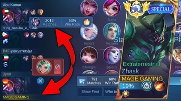 I MEET GLOBAL 1 ZHASK IN RANKED GAME 💀