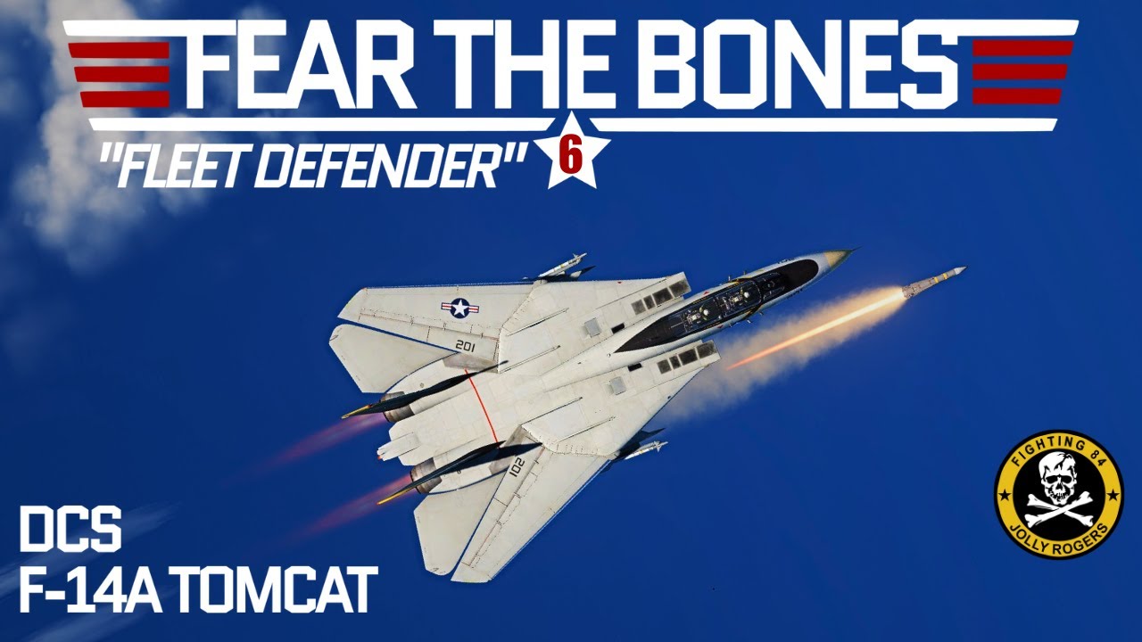 Бойтесь костей #6 "Защитник флота" | F-14A Tomcat | DCS