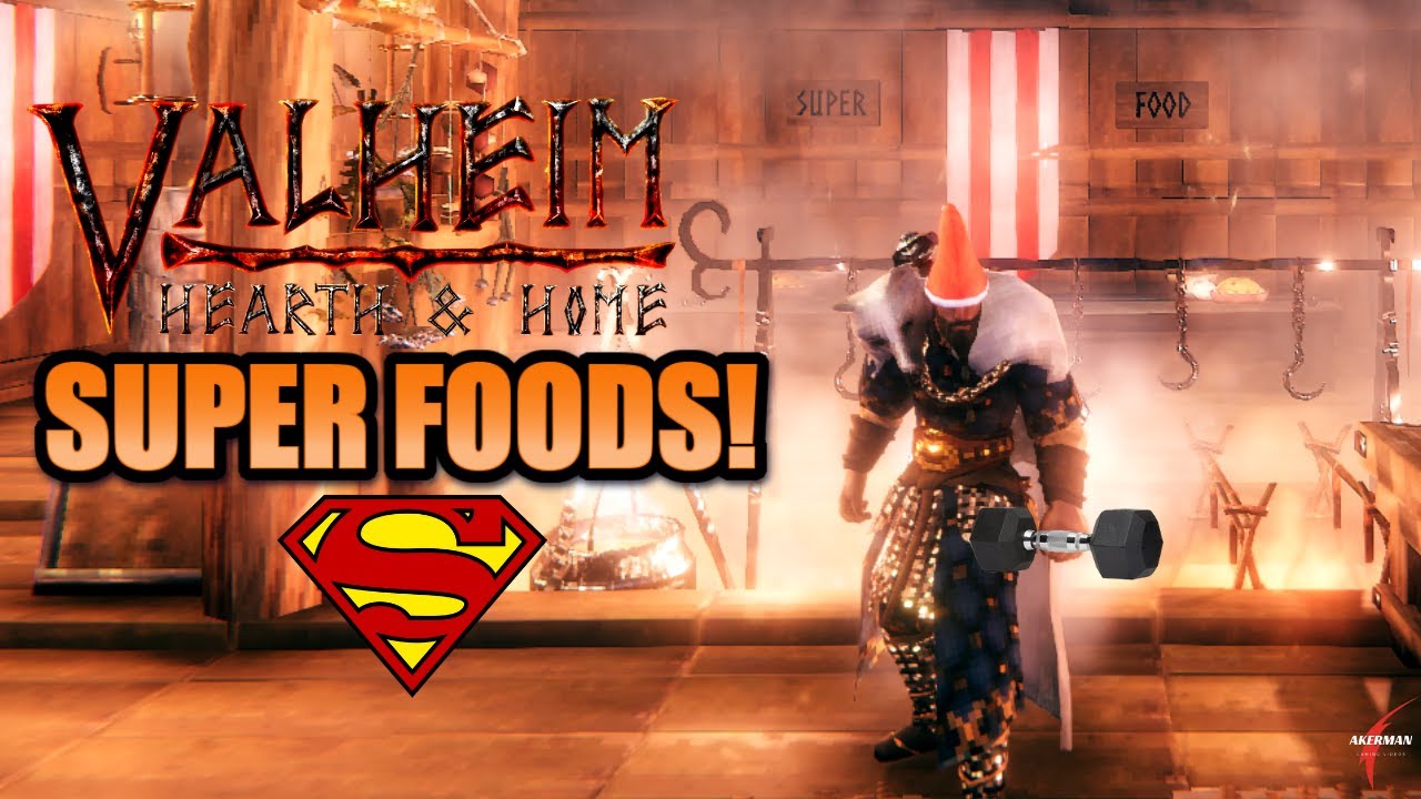 SUPERFOODS! In Valheim Hearth And Home, BEST Food Combinations YouTube