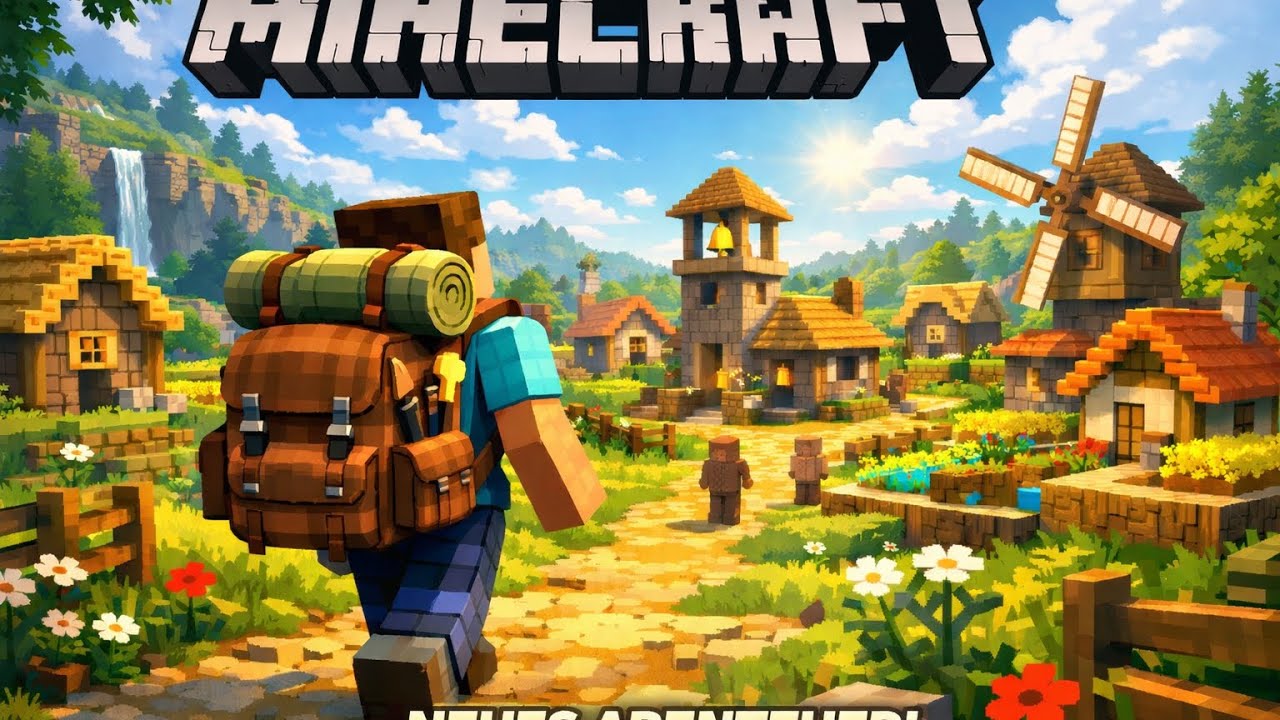 Ich reise in ein anderes Dorf!!! Minecraft Überleben  Folge 9