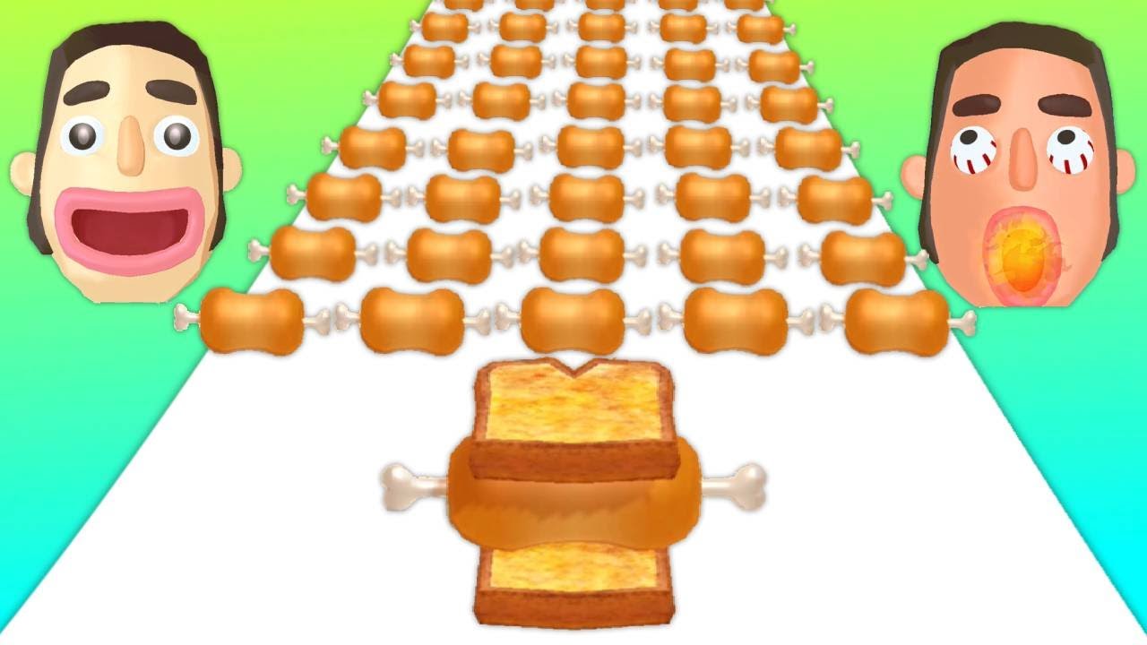 Sandwich Runner - MAX Levels Gameplay Walkthrough - BEST android GAMES