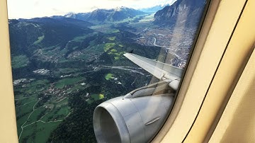 [4K] Innsbruck Airport Scenic Takeoff - Fenix Airbus A320 - Microsoft Flight Simulator 2020