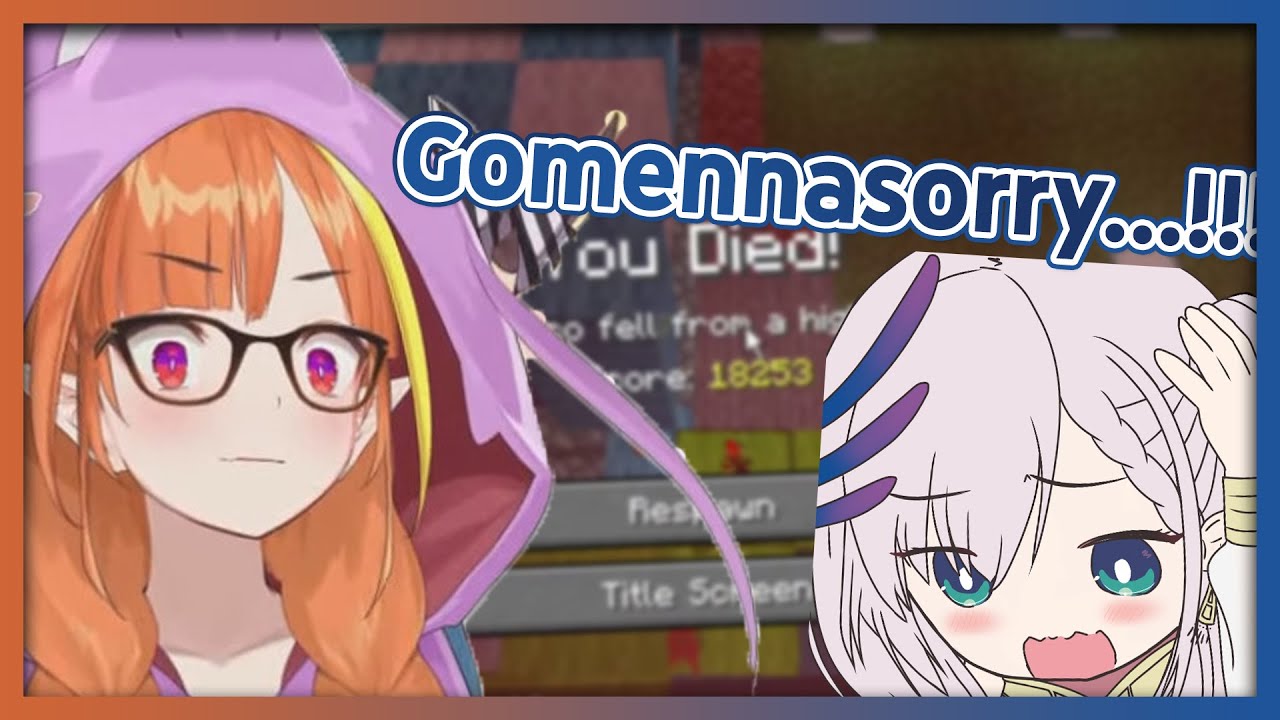 Reine accidentally kills Coco and then proceed to apologize in Japanglish