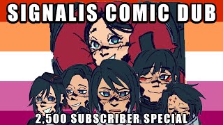 DO YOU LIKE YURI? || SIGNALIS COMIC DUB  + 2500 SUBSCRIBER THANK YOU