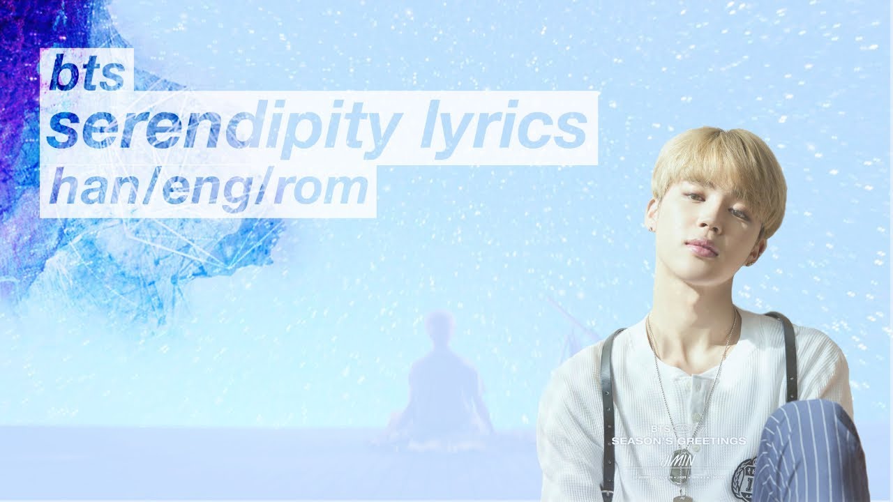 BTS (방탄소년단) Jimin – Serendipity (Color Coded Hangul/Rom/Eng