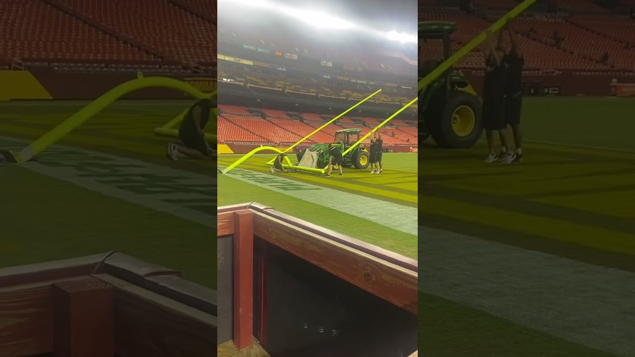 FedEx Field grounds crew works hard for Morgan Wallen show 