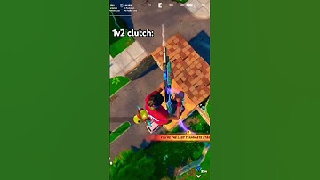 1v2 Fortnite reload clutch #reload #fortnite #1v2 #clutch #win