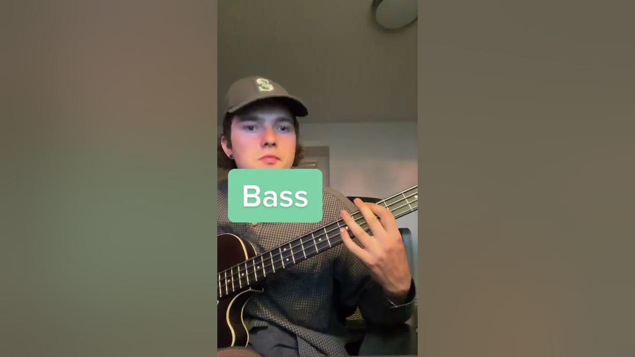 911 / Mr. Lonely remade with Guitar and Bass! #shorts