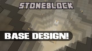 Base Design and a Laser Gun! || Stoneblock (Modded Minecraft) || #5 screenshot 4