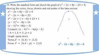 # Grade 12 Math - Sample Q2 - Section D - 35