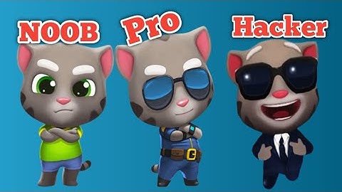 Tom Gold Run - NOOB vs PRO vs HACKER