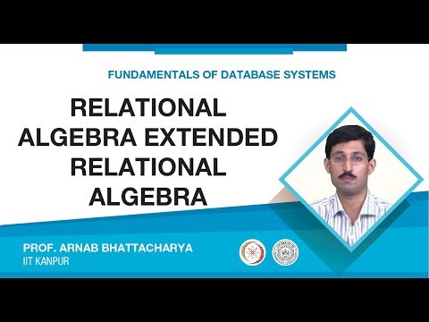 Relational Algebra Extended Relational Algebra